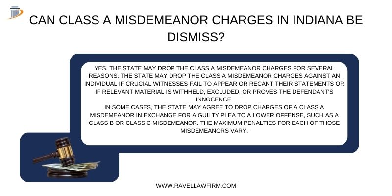 Indiana Class A Misdemeanor Dismissal
